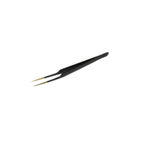 Pince courbe noire et or